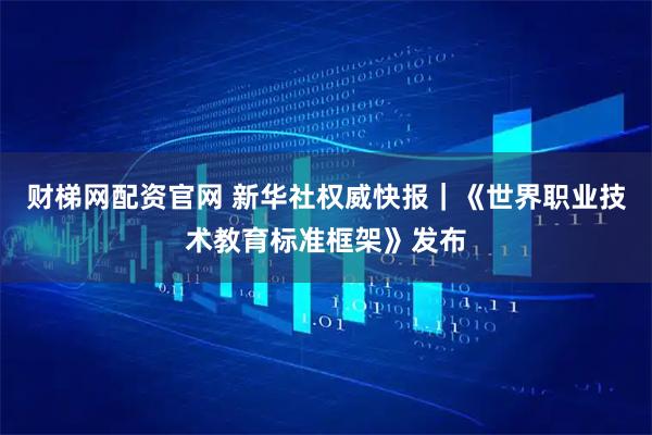 财梯网配资官网 新华社权威快报｜《世界职业技术教育标准框架》发布